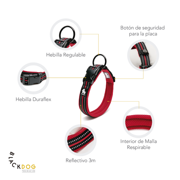 Collar Reflectivo Respirable